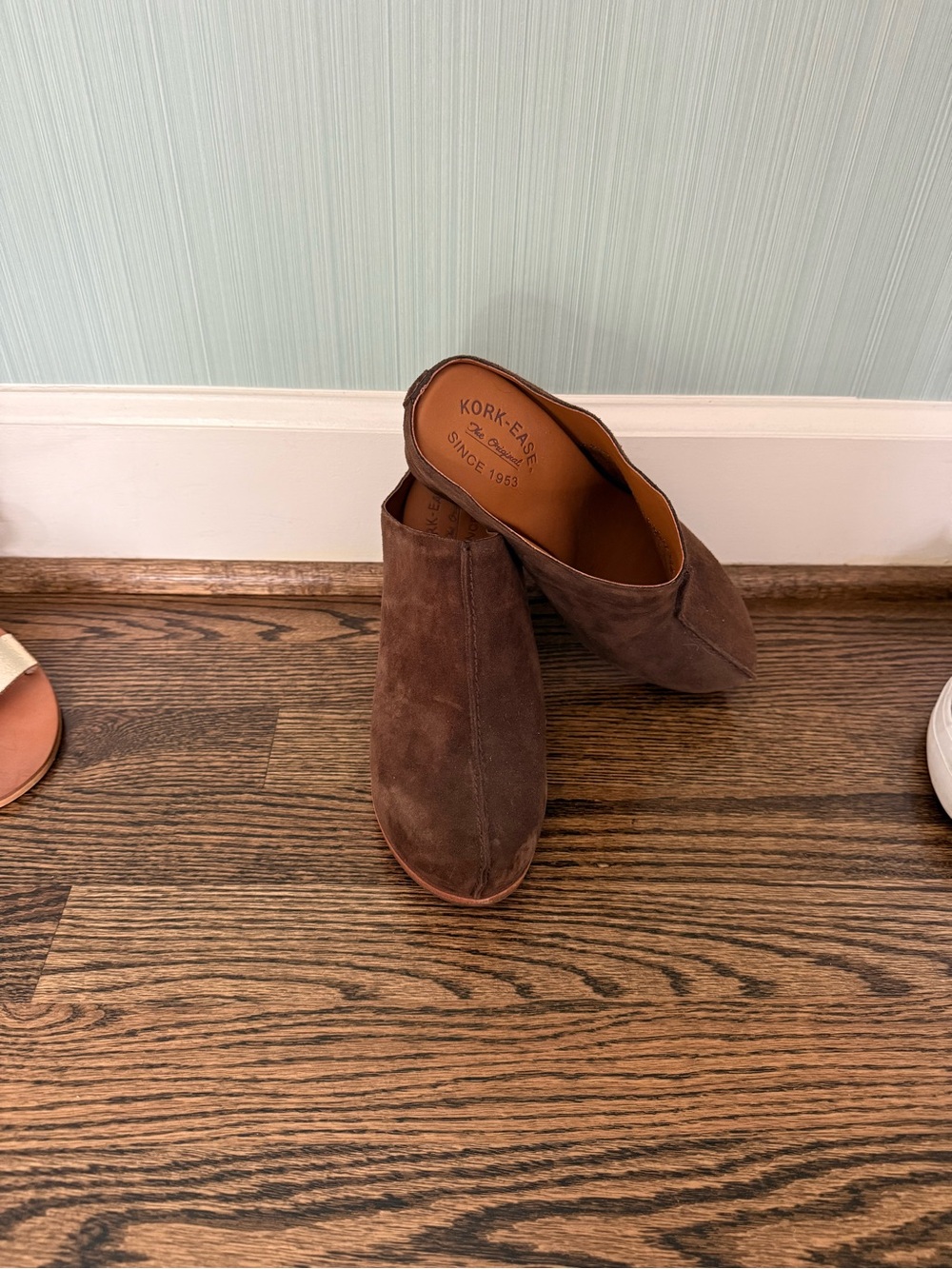 Kork-Ease Men's Brown Suede Slip-On Loafers